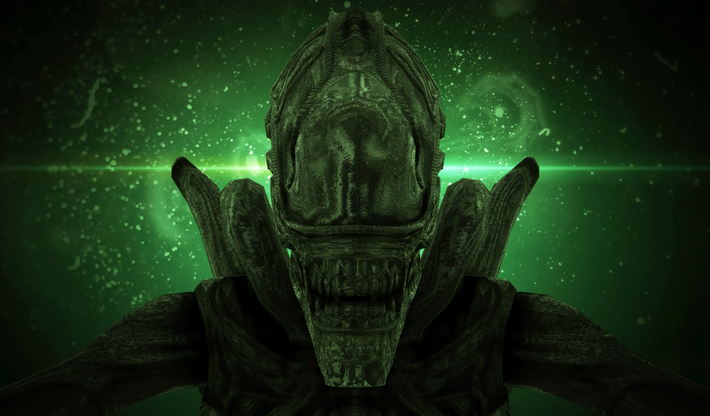 Монстр из фильма Чужой Завет 2017 