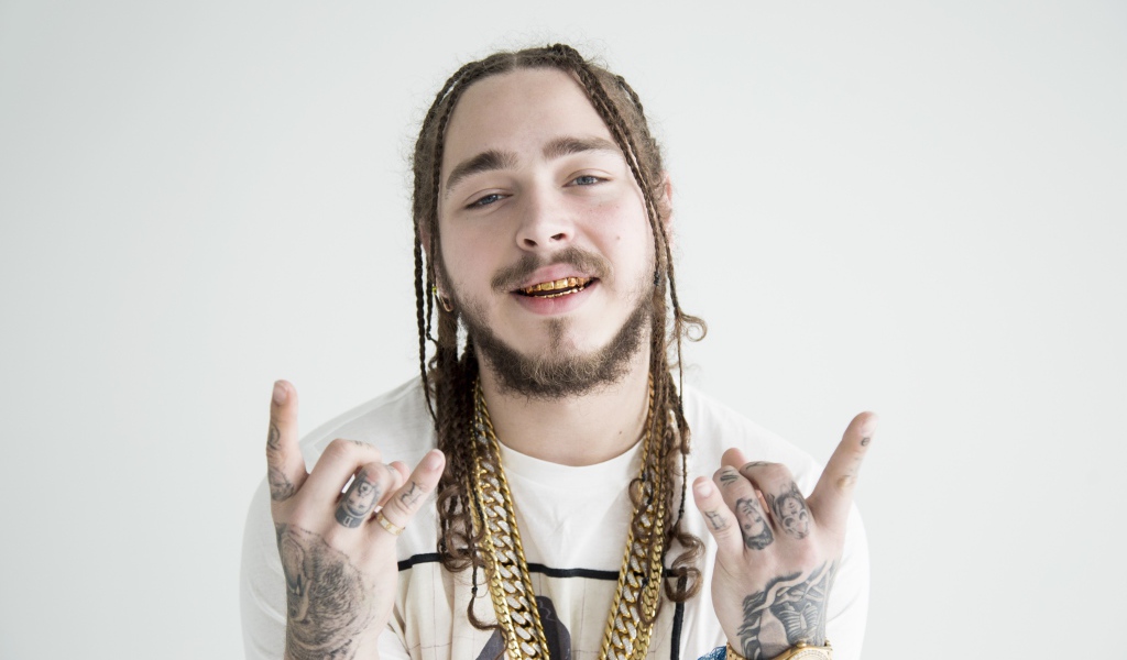 Американский хип-хоп исполнитель Post Malone