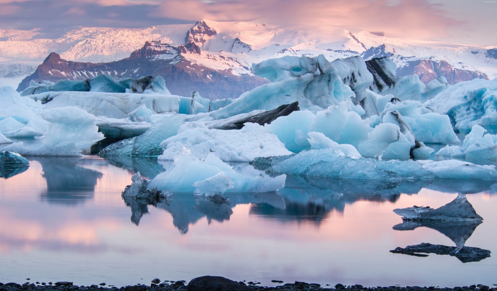 Ледниковая лагуна Йёкюльсаурлоун, Исландия