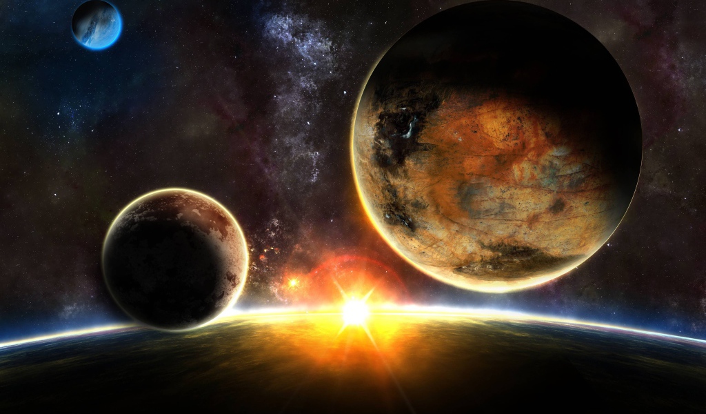 Планеты солнечной системы Меркурий и Венера 