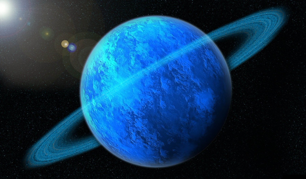 Кольцо вокруг планеты Уран 