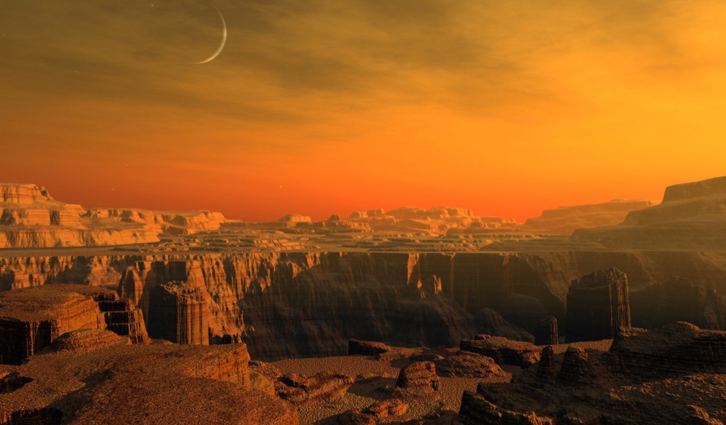 Поверхность Марса 