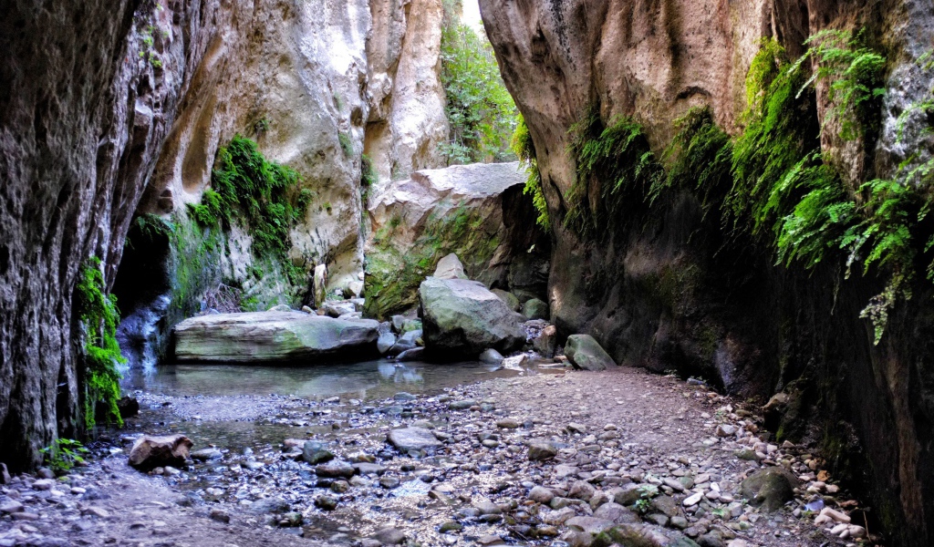 Красивое ущелье Авакас, Кипр 