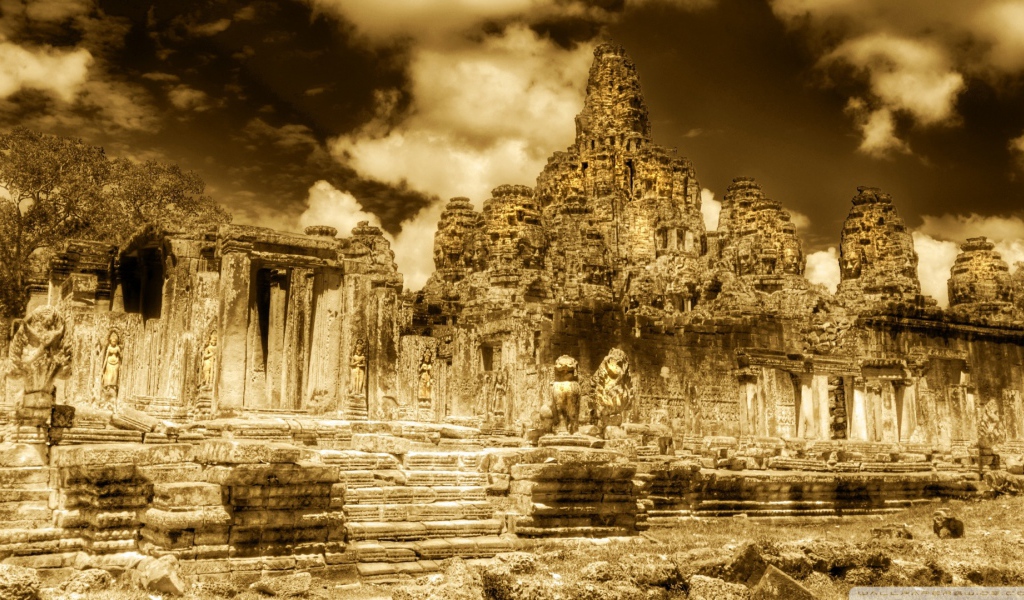 Камбоджа храмовый комплекс Ангкор Ват 