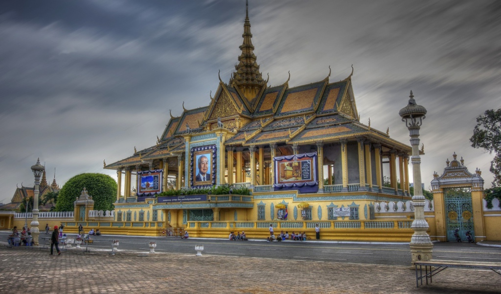 Дворец короля в Камбоджа