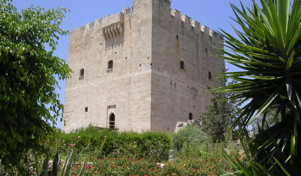 Средневековый Замок Колосси, Кипр 