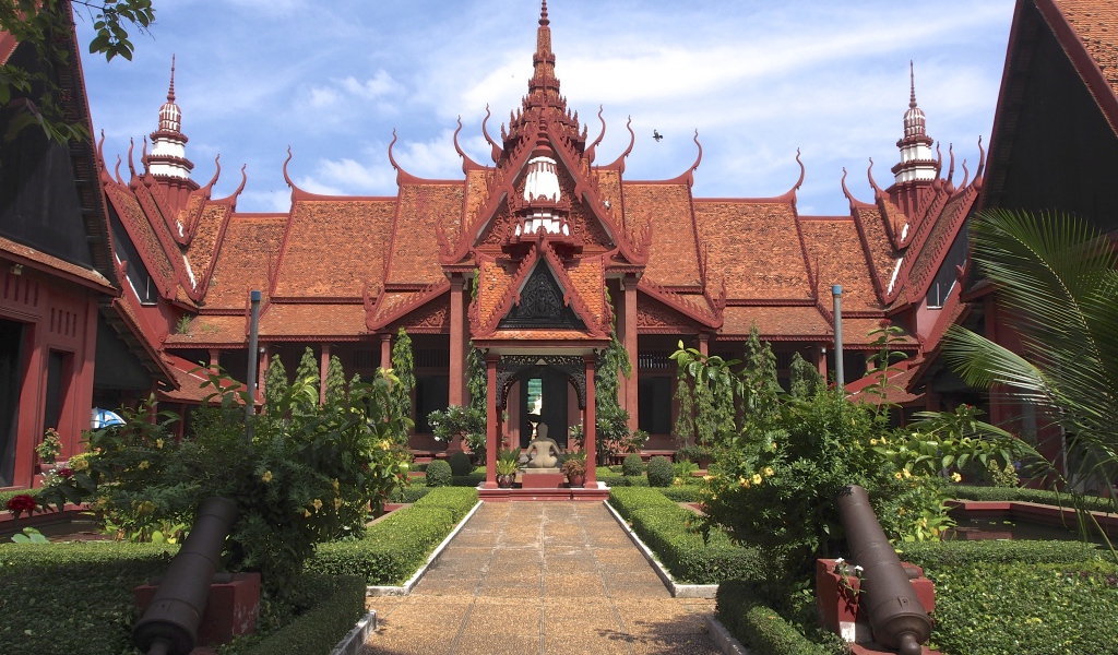 Национальный музей Камбоджи город Пномпень 