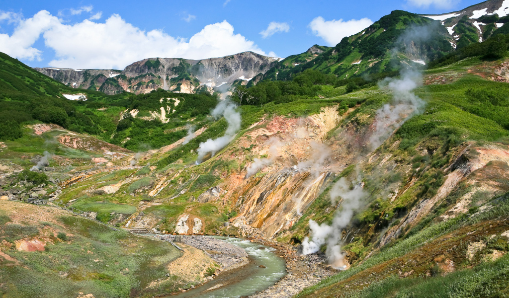Долина Гейзеров, Камчатка, Россия 