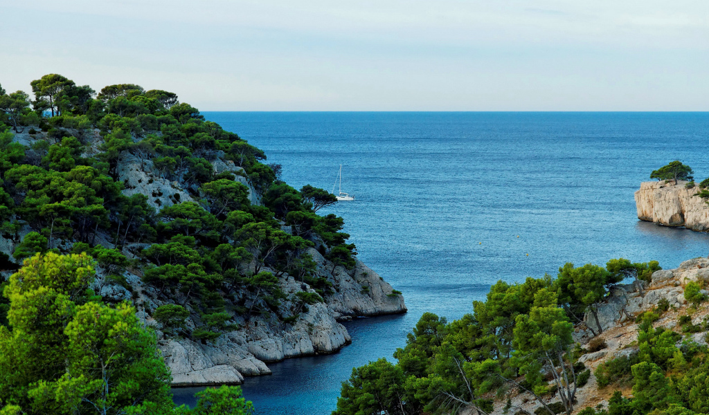 The Rocky Coast of Provence, France