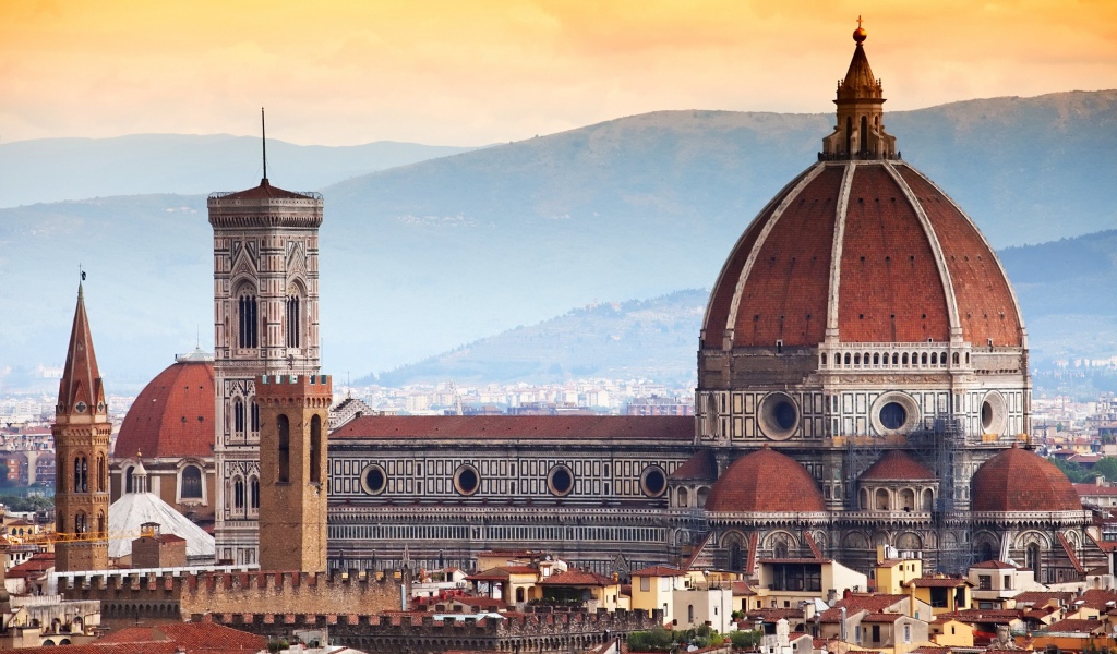 Кафедральный собор Санта-Мария-дель-Фьоре,  Флоренция, Италия 