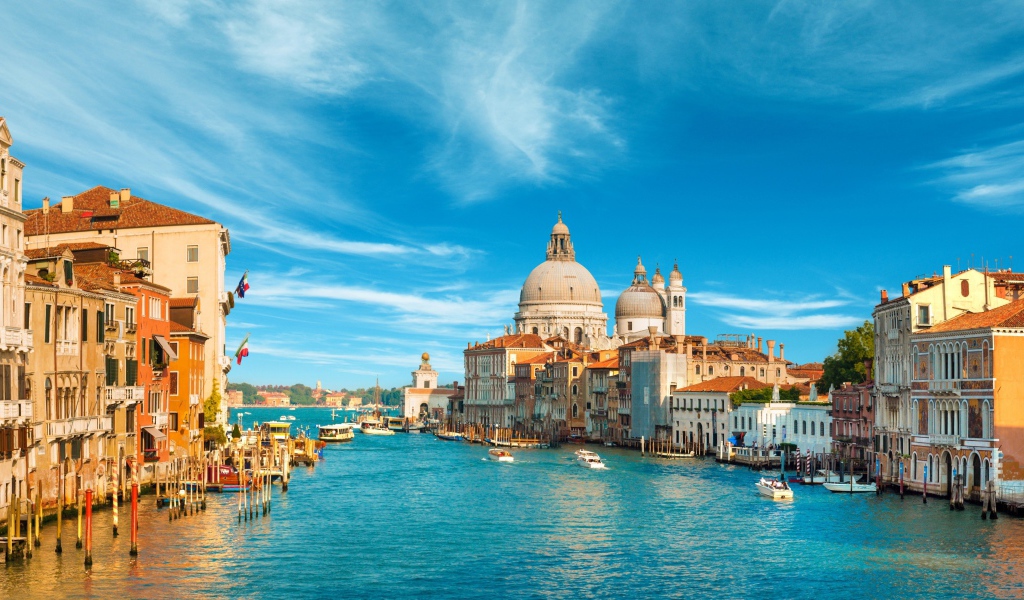 Гранд-канал, Венеция, Италия 