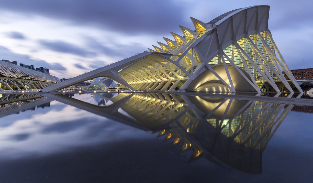 Музей наук принца Фелипе город Валенсия, Италия 