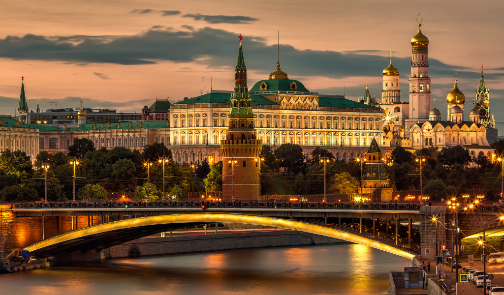 Большой каменный мост через Москва реку, Россия  