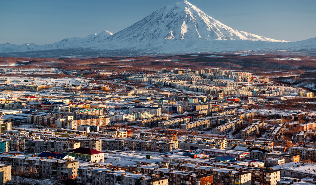 Дома в городе Петропавловск-Камчатский, Россия 