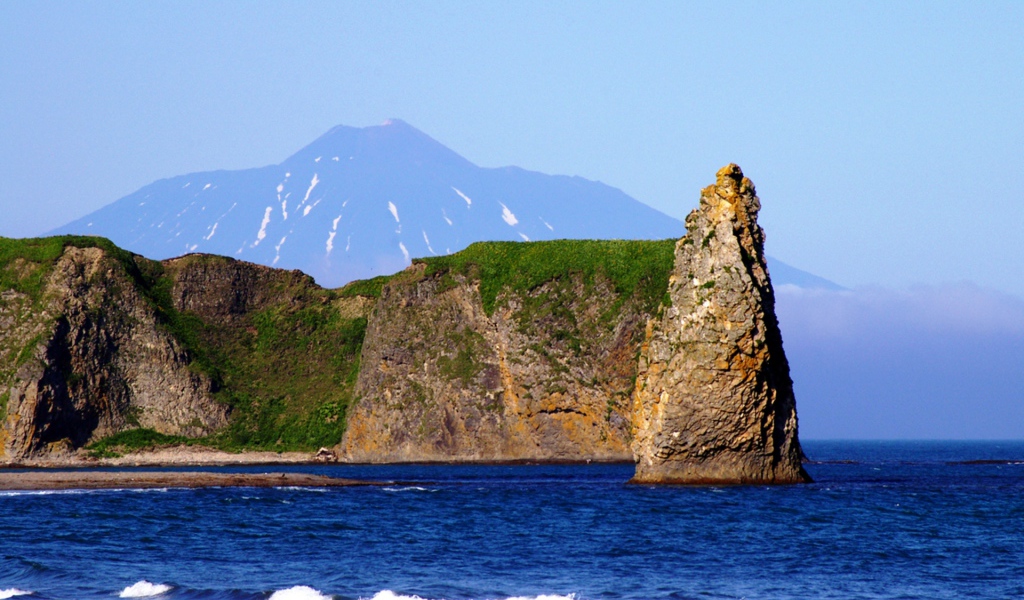 Остров Кунашир, Курильские острова. Россия 