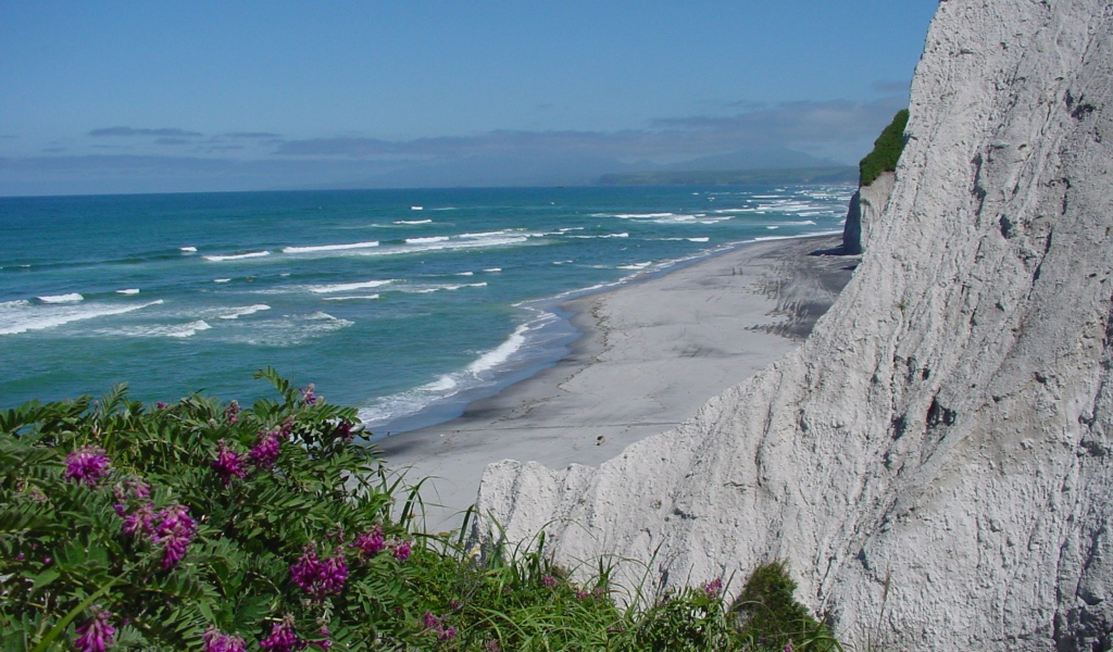 Тихий океан, Курильские острова. Россия 