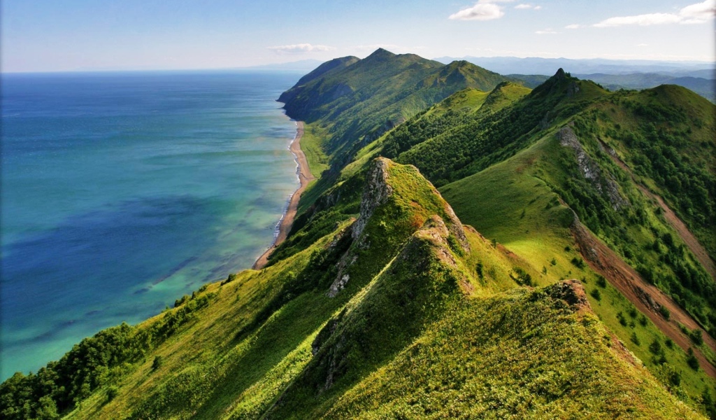 Хребет Жданко  остров Сахалин, Россия 