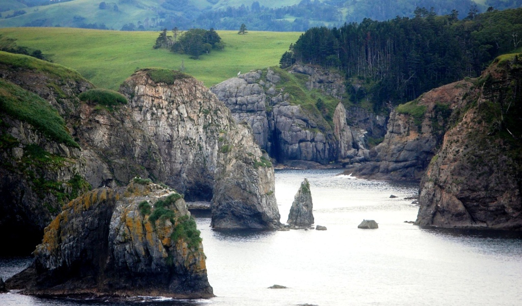 Остров Шикотан, Курильские острова. Россия 
