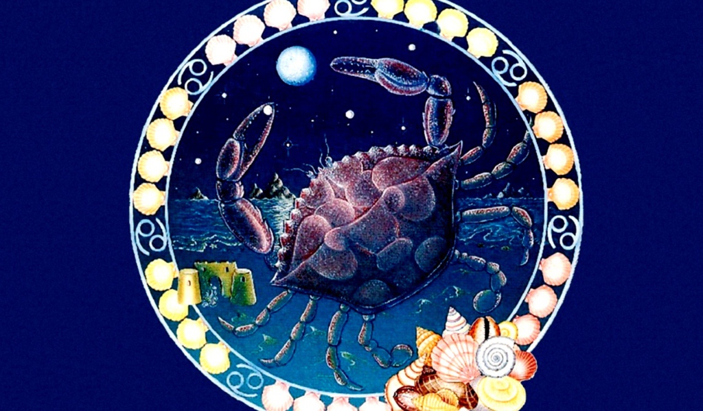 Знак зодиака Рак  рисунок