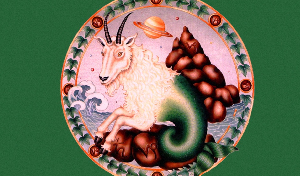 Знак зодиака Козерог  рисунок 