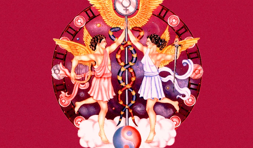 Знак зодиака Близнецы рисунок 