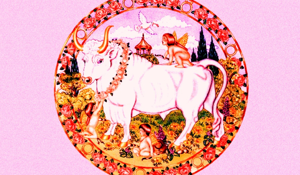 Знак зодиака Телец рисунок 