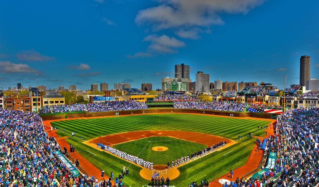 Бейсбольный стадион Ригли-филд, Чикаго 