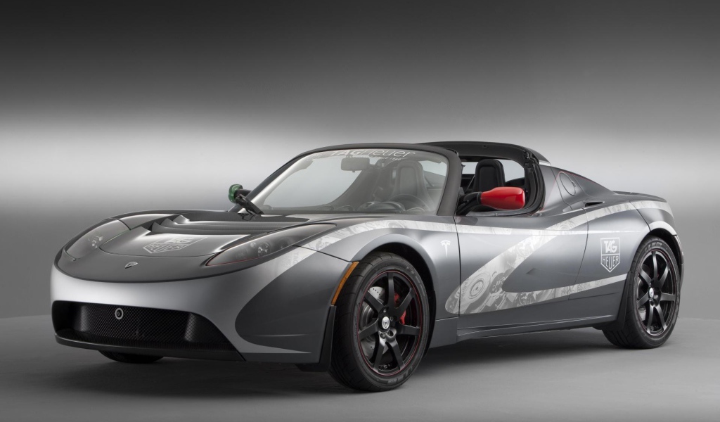 Спортивный электромобиль Tesla Roadster