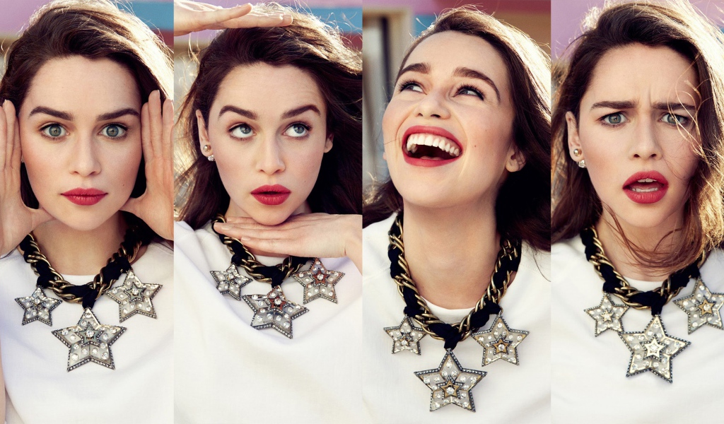 Эмоции актрисы Эмилии Кларк 