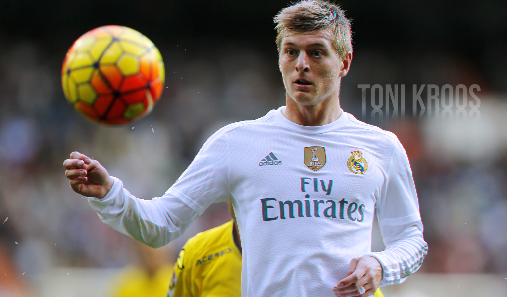 Молодой немецкий футболист клуба Реал Мадрид Тони Кроос
