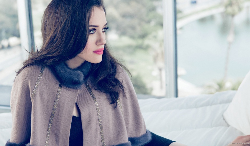 Молодая красивая актриса Кэт Деннингс