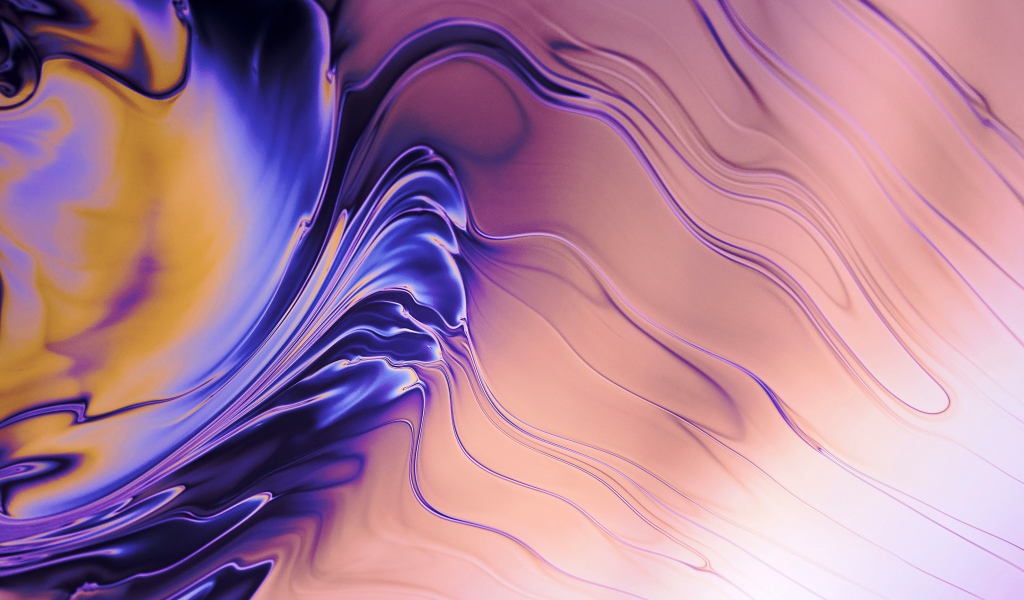 Абстрактные фиолетовые волны на розовом фоне