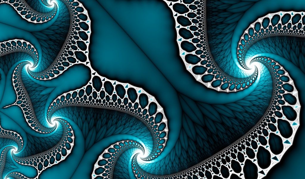 Необычный абстрактный рисунок 