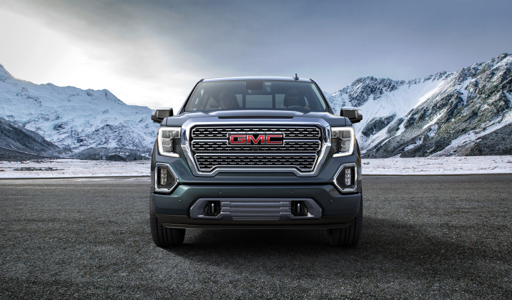 Автомобиль GMC Sierra, 2019 года вид спереди