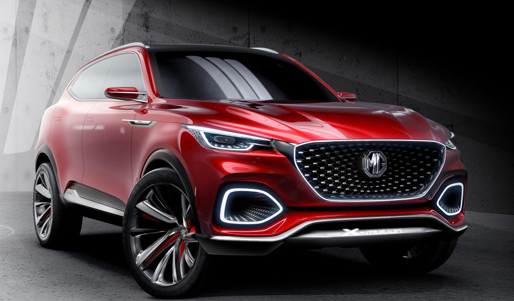 Красный внедорожник MG X Motion