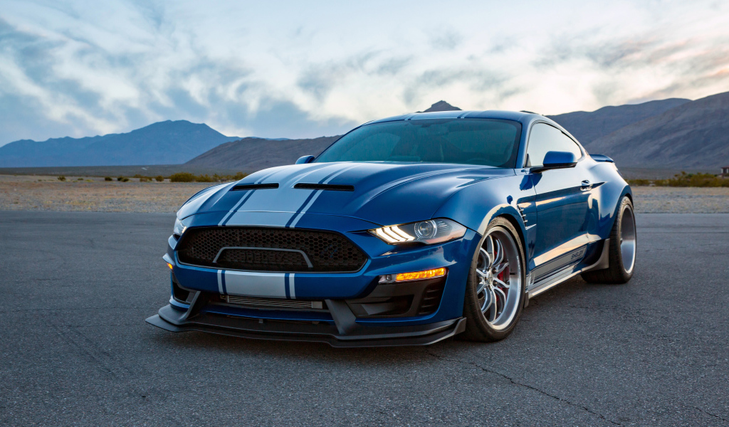 Спортивный автомобиль Shelby Super Snake Wide Body, 2018