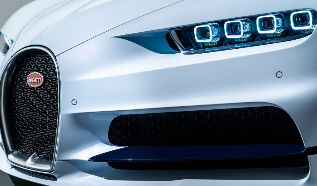 Фара автомобиля Bugatti Chiron
