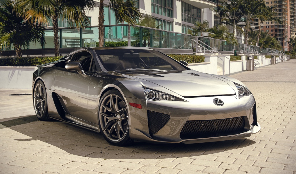 Дорогой автомобиль Lexus LFA Rain, 2019