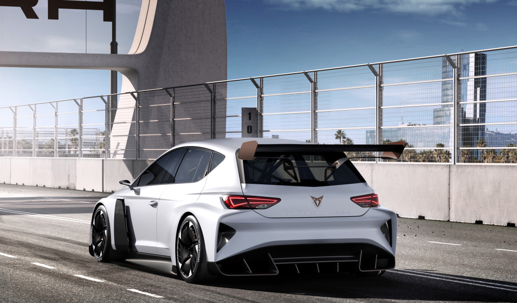 Спортивный автомобиль Cupra E Racer 2018 