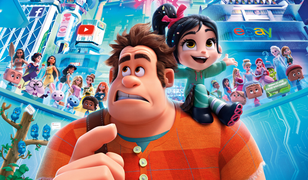 Персонажи мультфильма Ральф против интернета