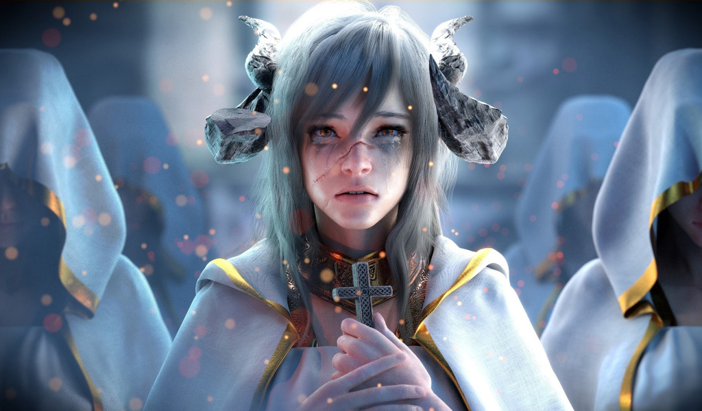 Девушка демон, фэнтези