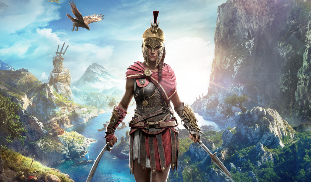 Кассандра персонаж компьютерной игры Assassin's Creed Odyssey, 2018