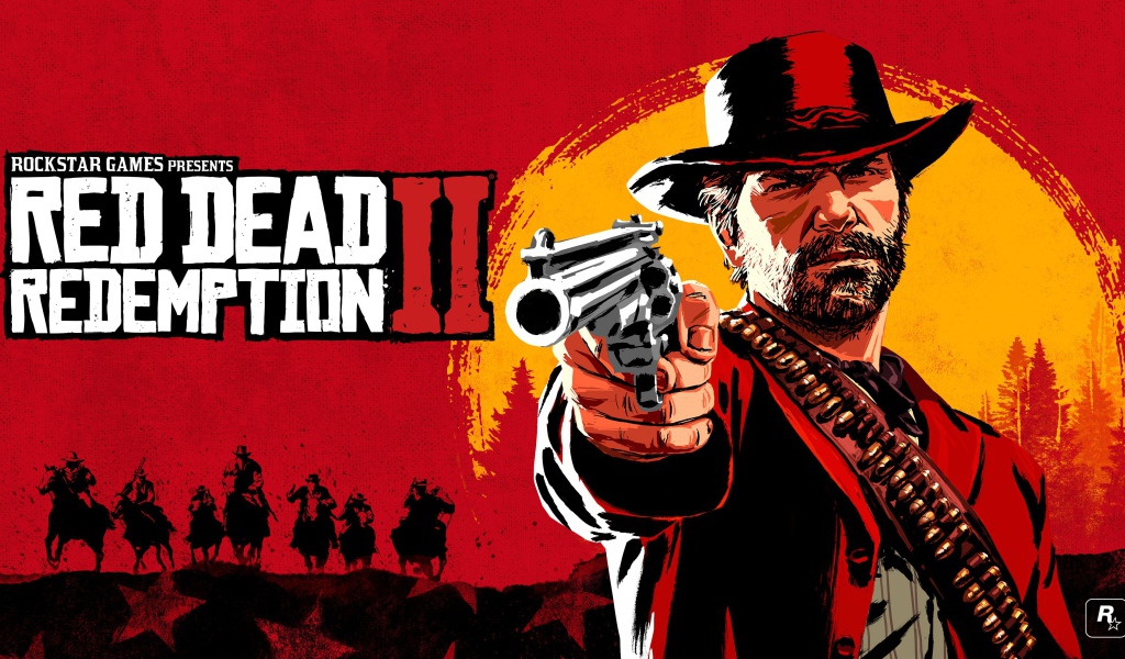 Постер компьютерной игры Red Dead Redemption 2, 2018