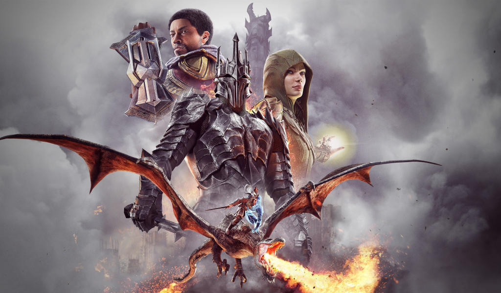 Постер компьютерной игры Средиземье. Тени войны