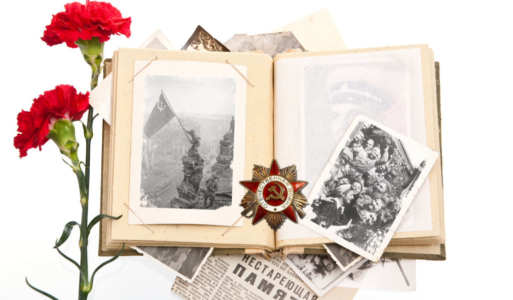 Книга памяти и Орден Отечественной войны на День победы 9 мая