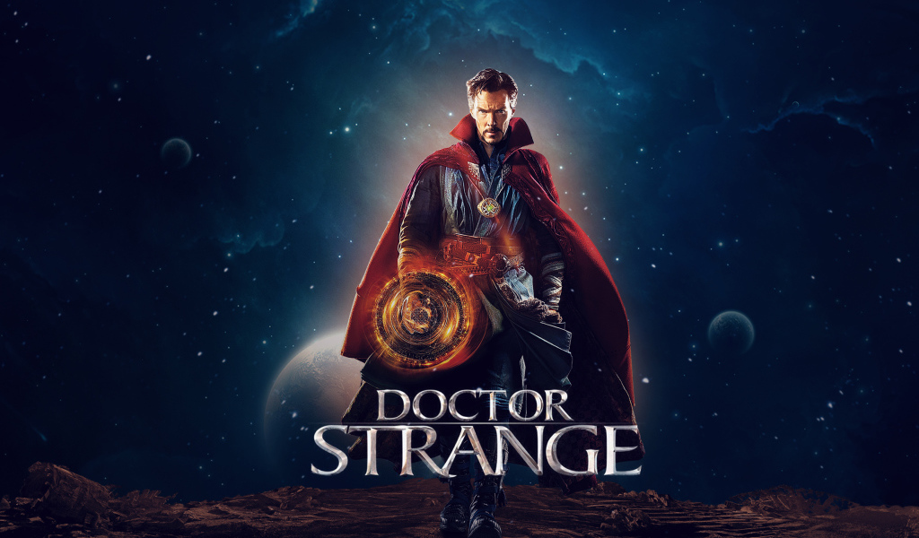 Актер Бенедикт Камбербэтч  в фильме  Доктор Стрэндж