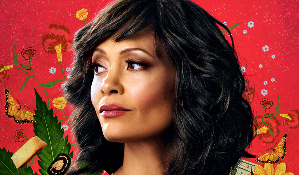 Актриса Тэнди Ньютон в фильме Опасный бизнес, 2018