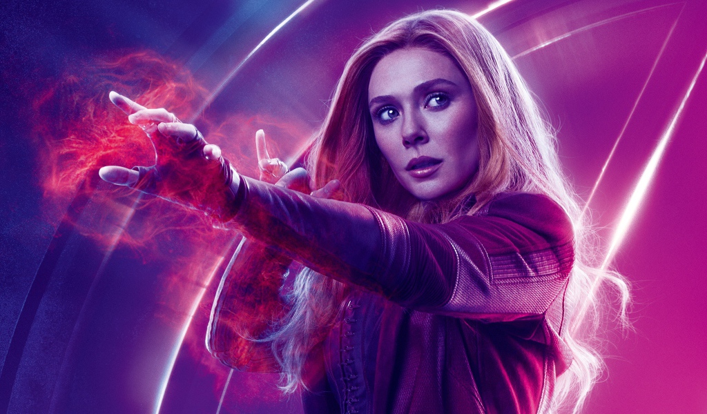 Алая Ведьма персонаж фильма Мстители. Война бесконечности, 2018