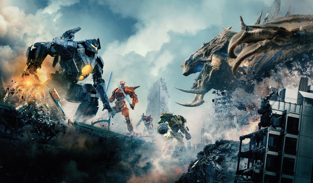 Кадр из фильма Тихоокеанский рубеж 2, 2018