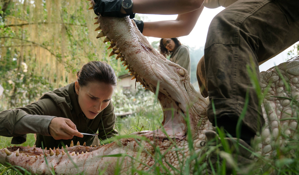 Кадр из фильма Аннигиляция, 2018